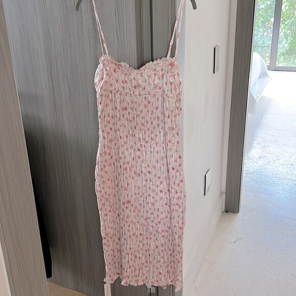 NWT $128 RUMORED Marionette midi dress / candied carnation S - Picture 12 of 14